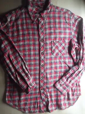 45RPM R By Flannel Check Shirt Size 2 Issey Miyake Dry Bones Flathead Apc Lvc • $110