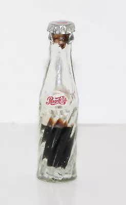 Pepsi Cola Vintage Glass Miniature Bottle • $95.98