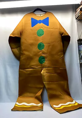 Adult Size Two Piece Gingerbread Man Costume (One Size) • $54.99