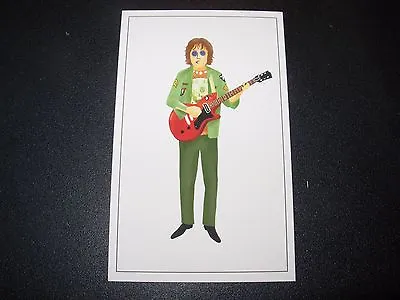 MAX DALTON John Lennon The Beatles 2X4  Poster Art Handbill C • $4.99