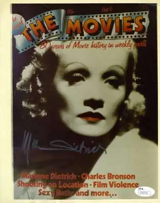 Marlene Dietrich Jsa Coa Hand Signed 8x10 Photo Authentic Autograph • $135