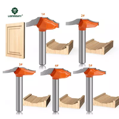 1/4 (6.35mm) Shank Cabinet Door Edge Router Bits Classical Euro Style • $26.94