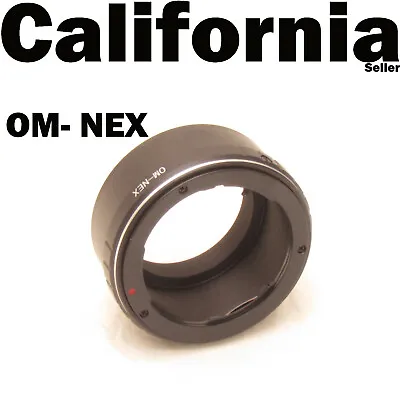 OM To NEX Olympus To Sony DSLR E Mount Adapter NEX3 NEX5 NEX-C3 NEX5N NEX-VG10   • $13.99