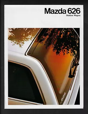 Mazda 626 Station Wagon 6 Page Foldout Type Brochure  • $27.50