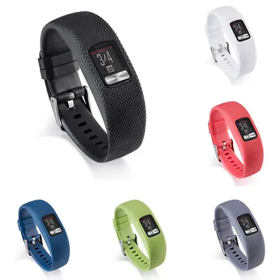 Fitness Tracker Wristband Strap Quality Bracelet Replacement Garmin Vivofit 4 • $10.44