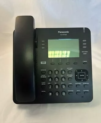 Panasonic KX-NT630X BLACK Telephone - Refurbished Grade A 1 Year Warranty NT630 • £70.50