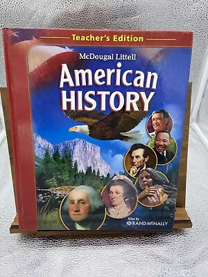 McDougal Littell American History Teacher's Edition [Hardcover] McDougal Litte • $32.92