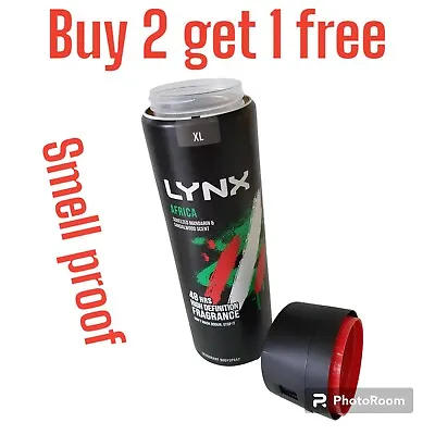 £15.99 • Buy Stash Can Lynx Xl   200 Ml Secret Stash Stash Box Smell Proof Buy 2 Get 1 Free