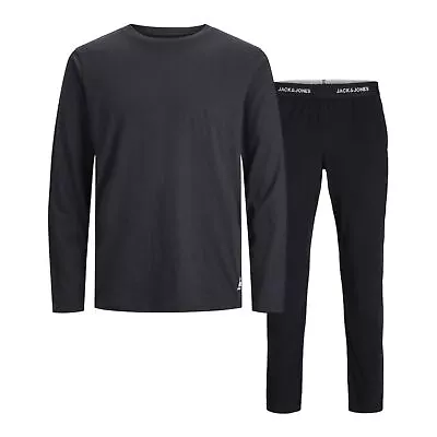 Jack & Jones Basic Label T-shirt & Trousers Loungewear Set • £26.99