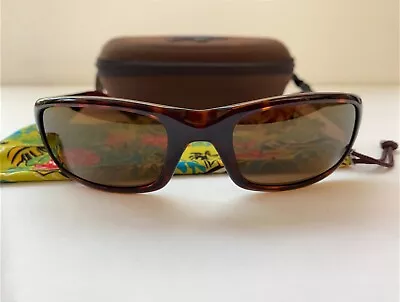 MAUI JIM Polarized Sunglasses MJ 103 10 Stingray Tortoise HCL Bronze 55 22 129 • $105