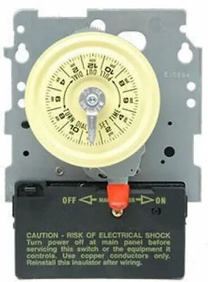 Intermatic T101M 24-Hour Mechanical Timer SPST MechanismGray • $36.09