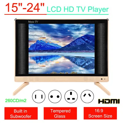 $83.72 • Buy 7  HD Smart LCD TV Mini LED Music Television Player Audio Subwoofer HD Media　USB