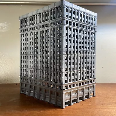 N Scale- Office Building / Scratch Built - 10  Inches Tall • $35