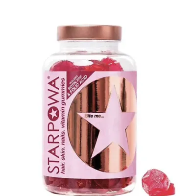 STARPOWA Vitamin's For Hair Skin Nails - 60 Gummies • £13.50