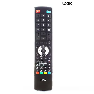 Genuine  504C2413102 Logik TV Remote Control For L22LDVB21 L32HED13 L22FEDP12 • £9.99