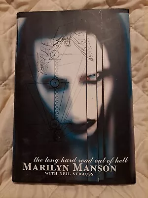 Marilyn Manson 1st Ed Signed Long Hard Road Book  • $250