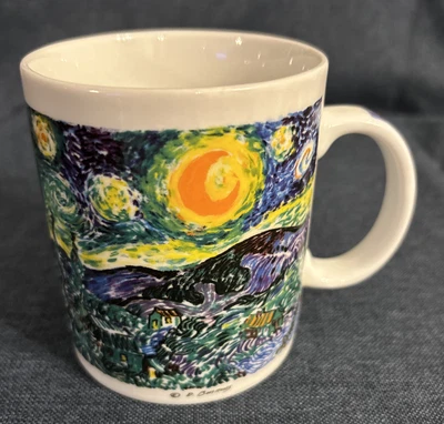 $21.95 • Buy Chaleur Masters Van Gogh Starry Night Collection D. Burrows 18oz. Coffee Mug Cup