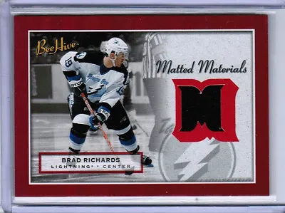 05/06 UD BEEHIVE HOCKEY MATTED MATERIALS JERSEY CARDS ( MM-XX ) U-Pick From List • $3.49
