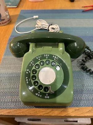 GPO 706L PXA 66/2A Telephone Green Built 1960's Vintage BT Connection Untested • £24.99