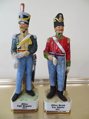 Vintage Ceramic Napoleonic War Soldier Figurines - British Line Infantry Officer • £10.99