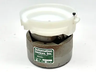 Automation Devices 05CC.1 Model 5 Vibratory Feeder Base Unit W/ 6  Feeder Bowl • $249.99