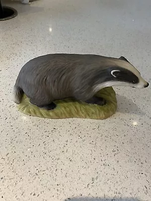 Aynsley Porcelain Animal Kingdom Badger Figurine  • £12