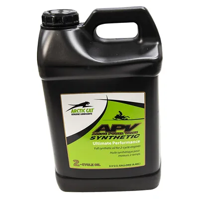 Arctic Cat 4639-347 APV Synthetic 2-Cycle Engine Oil 2.5 Gallon Jug • $146.95