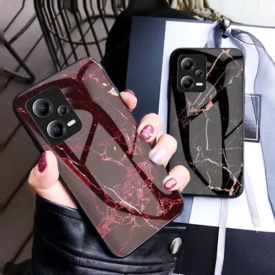 Marble ShockProof Case For Xiaomi Redmi Note 12 11 10 Pro Mi 11T 12T Pro Cover • $8.79