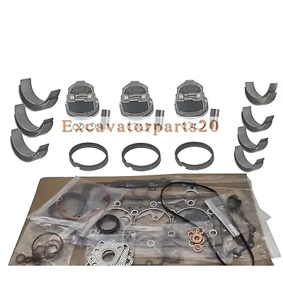 1 Set New Overhaul Rebuild Kit Fit For Mitsubishi K3D Engine Parts • $462