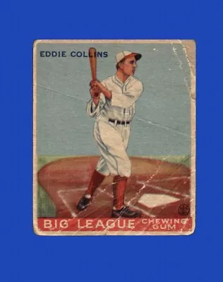 1933 Goudey Set-Break # 42 Eddie Collins LOW GRADE (filler) *GMCARDS* • $10.52