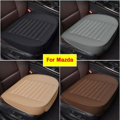 $10.52 • Buy 1PC For Mazda Car Front Seat Cover PU Leather Surrounded Protector Pad Cushion