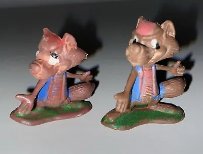 Marx Tinykins Hanna Barbera Toy Figure Miniature 1960s Ding A Ling Wolf RARE! • $42.64