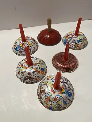 Vintage NEW YEARS EVE Lot Of 7 Noise Makers US Metal Toy Vintage Modern • $9.80