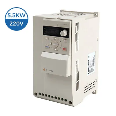 VFD 5.5KW 7.5HP 220V 23A 3 Phase Variable Frequency Drive Inverter CNC • $175