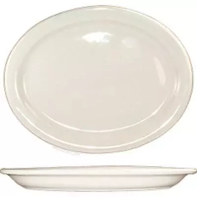 International Tableware - VA-12 - 9 3/4 In X 7 Plate With Narrow Rim • $162.06