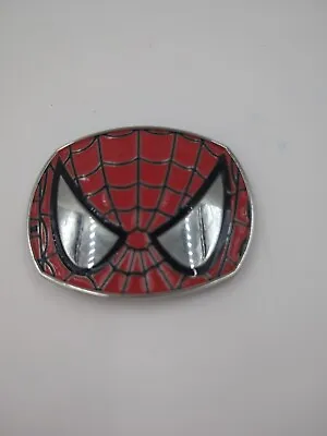 Solid Metal Spiderman Belt Buckle DC Marvel Superhero 2009  • $22