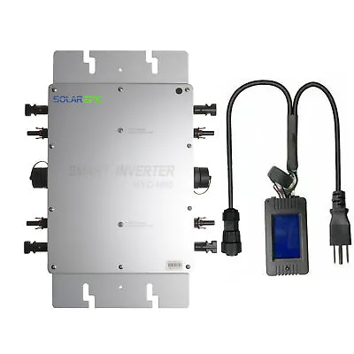 1400W Waterproof Grid Tie Inverter DC24V To AC110V MPPT Pure Sine Wave Inverters • $165