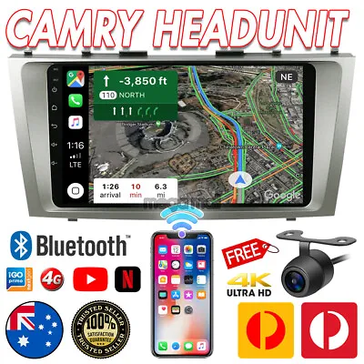 9  For Toyota Camry Aurion 2006-2011 Android 10.0 Car GPS Stereo Navi Head Unit • $299