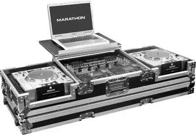 Marathon MA-DJCD19WLT Holds 2 X Large Format Cd Players: Pioneer Cdj1000 • $376.05