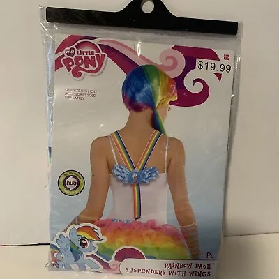 New My Little Pony Rainbow Dash Suspenders With Wings Dress Up Roleplay Cosplay • $11