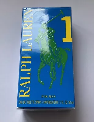 Ralph Lauren Big Pony Blue 1 50ml Eau De Toilette For Men Sealed Box Dented • £22.95