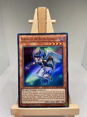 Vanadis Of The Nordic Ascendant - Ultra Rare 1st Edition LC5D-EN187  NM  YuGiOh • $8.57