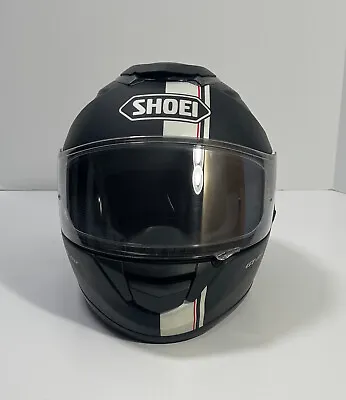 SHOEI GT-AIR  Motorcycle Helmet Black & White. LARGE • $350