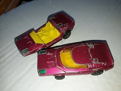 1973 Matchbox Lesney #39 Lot Of 2 CAR Clipper DIECAST Sport Car Loose Prototype • $3.02