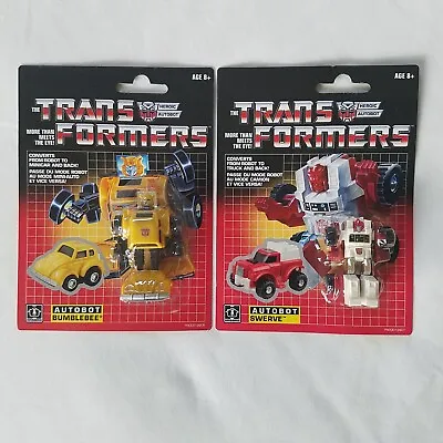Transformers G1 Walmart Reissue Bumblebee & Swerve MOSC Sealed Lot • $29.99