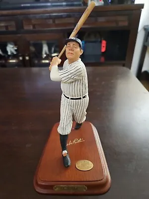 Danbury Mint Babe Ruth Figurine New York Yankees No Box/coa • $90