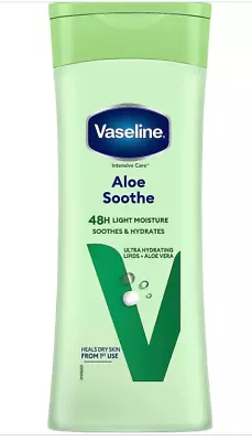 Vaseline Intensive Care Aloe Soothe Body Lotion Heals And Refreshes Skin For Dry • £4.90