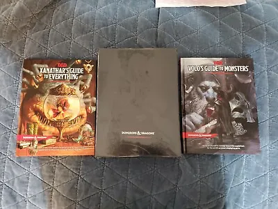 $318.31 • Buy New * D&D 5e Gift Set Box + Xanathar's Guide To Everything + Volo's Monsters Lot