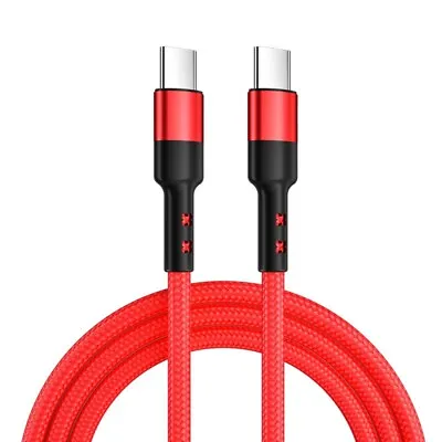 $7.80 • Buy USB Type C To USB-C Cable 2m/6ft QC3.0 60W PD Quick Charge Cable Fast Charging