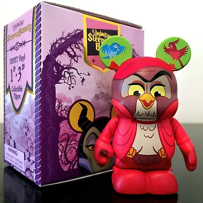 Disney Vinylmation 3  Sleeping Beauty Series Red Owl Collectible Toy Figure New • $15.99